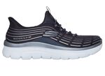 SKECHERS, stylische Damen-Sneaker, mit geformter Slip-Ins Fersenplatte 
